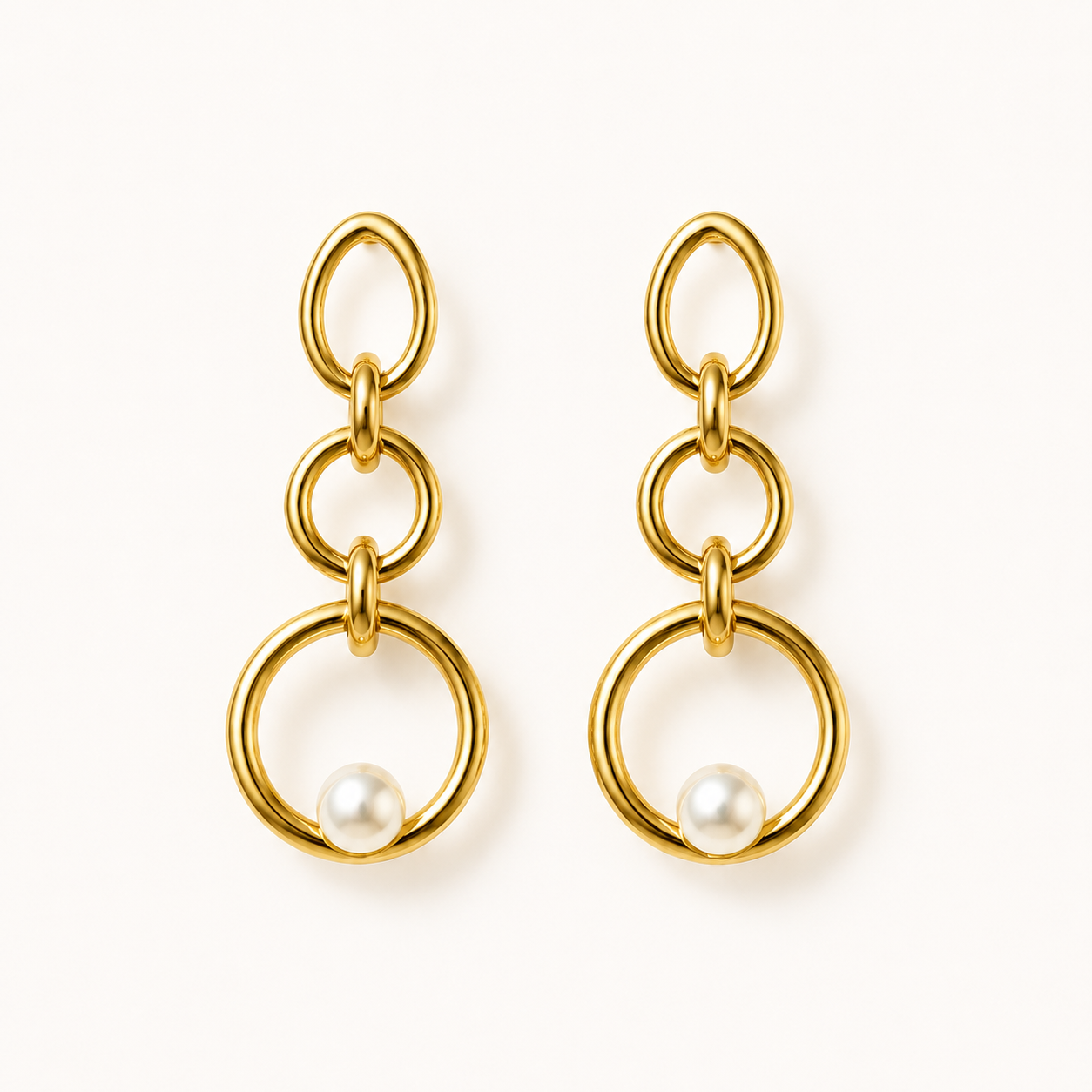 Aaria Chain Drop - Gold Plated